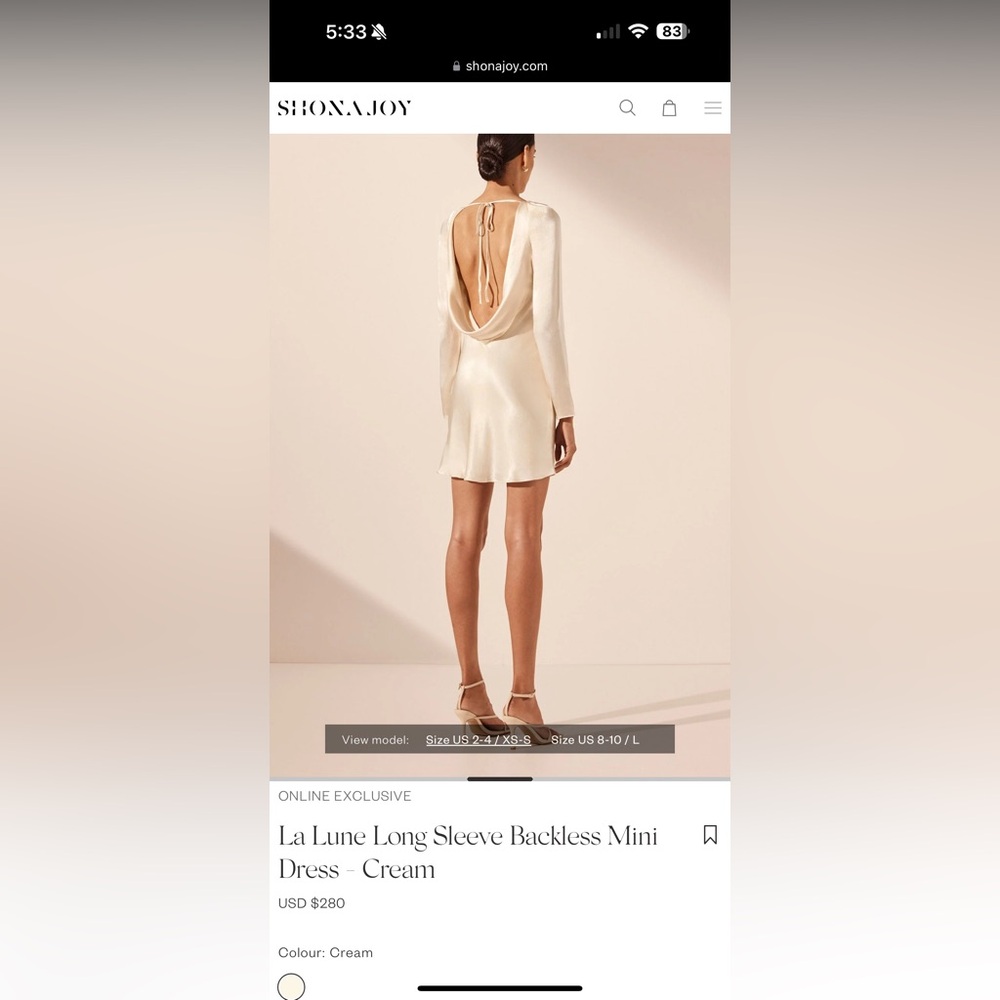 BLACK SHONA JOY la lune dress